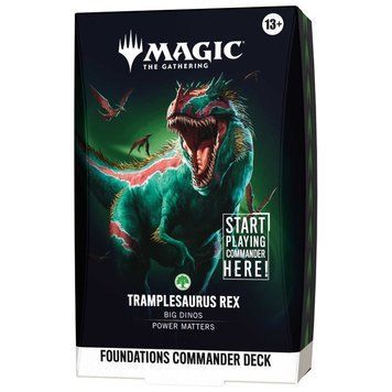 MTG: Foundations Starter Commander Deck - Tramplesaurus Rex 1161738 фото