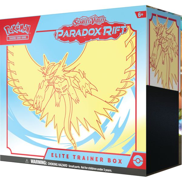 Pokémon TCG: Paradox Rift - Елітний трейнер Box Roaring Moon 1967453 фото