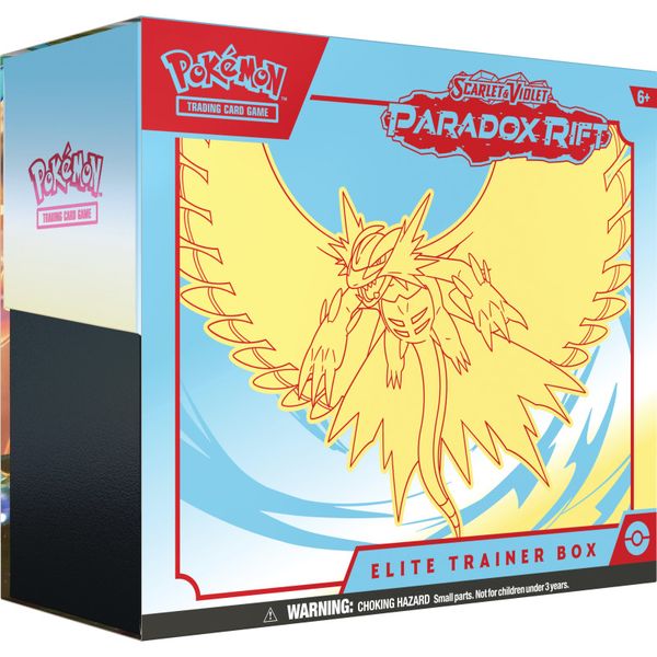 Pokémon TCG: Paradox Rift - Елітний трейнер Box Roaring Moon 1967453 фото