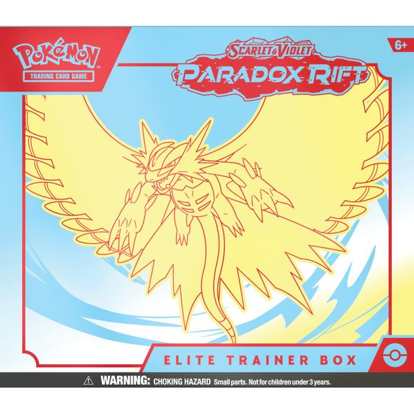 Pokémon TCG: Paradox Rift - Елітний трейнер Box Roaring Moon 1967453 фото