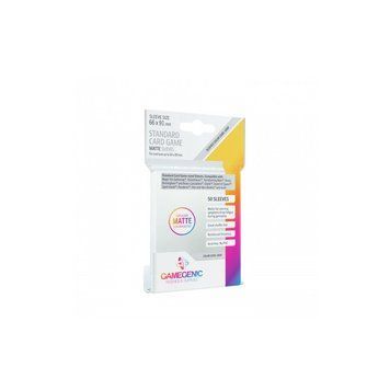Gamegenic - MATTE Standard Card Game Sleeves 66 x 91 mm - Clear (50 Sleeves) 9431902 фото