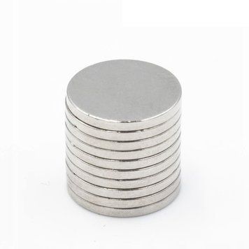 Neodymium cylinder magnet 10x1 10pcs 2479962 фото