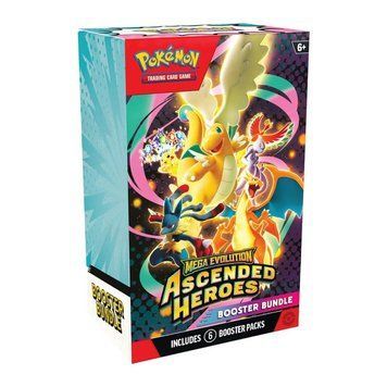 Pokemon TCG: Mega Evolution 2.5 - Ascended Heroes - Booster Bundle 2403459 фото