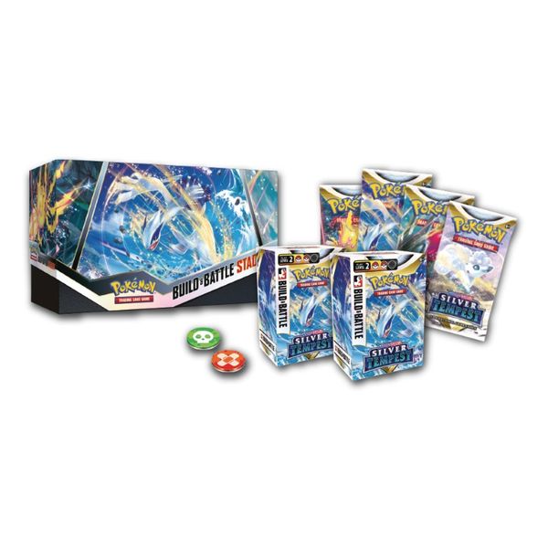 Pokémon TCG: Срібна Буря Будівництво та бойовий стадіон SWSH 12.0 3344864 фото