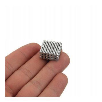Neodymium cylinder magnets 3x2 N38 10pcs 3230881 фото