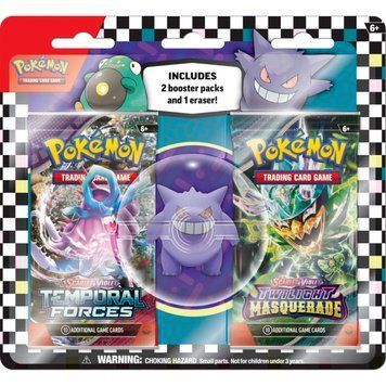 Pok&eacute;mon TCG: Назад до школи Еразер Блістер Генгар 7496415 фото