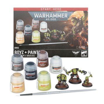 Warhammer 40,000: Orks: Boyz + Paints 3532611 фото