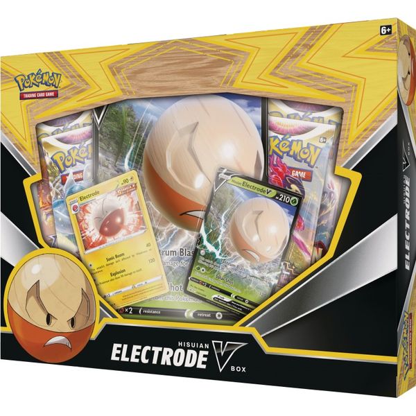 Pokémon TCG: V Box Hisuian Electrode 1590299 фото