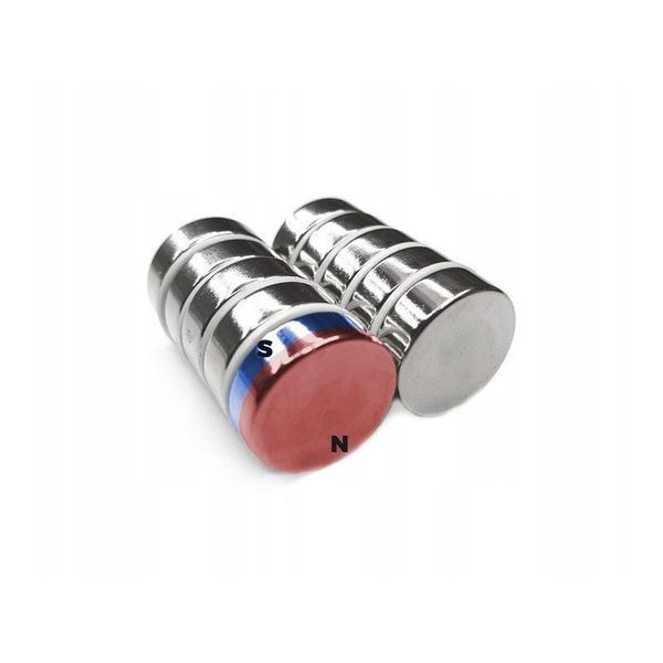 Neodymium cylinder magnets 3x2 N38 10pcs 3230881 фото