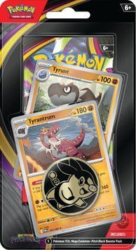 Pok&eacute;mon TCG: Mega Evolution - Pitch Black Checklane Blister Tyrantrum 124556899102 фото