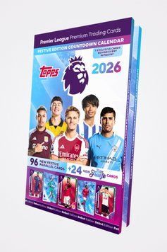 Topps Premier League 2026 Advent Calendar 5053307076556 фото