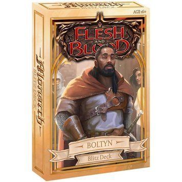 Flesh & Blood TCG: Монарх Блиц&raquo; &mdash; Колода героев &mdash; Болтин 1454235 фото