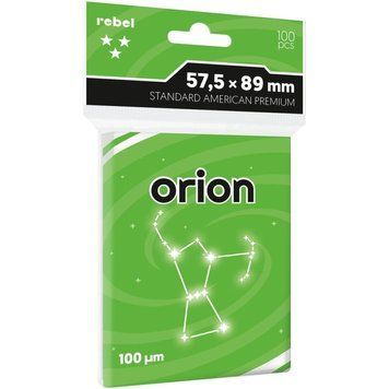 Rebel Premium Orion Card Sleeves (57.5x89 mm), 100 pieces 1465458 фото