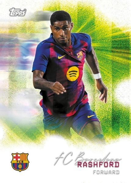 FC Barcelona Team Set 2025|26 Topps Football Cards 5053307077065 фото