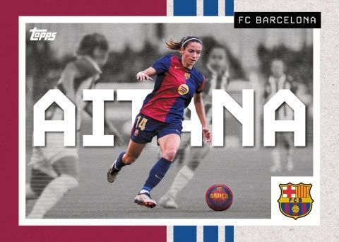 FC Barcelona Team Set 2025|26 Topps Football Cards 5053307077065 фото