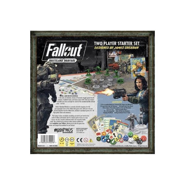 Fallout: Wasteland Warfare - Two Player PVC Starter Set 2291078 фото