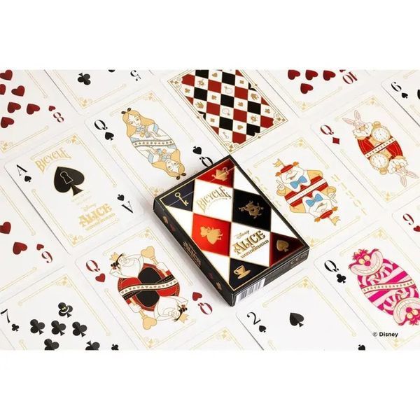 Alice in Wonderland Bicycle Cards 9049517 фото