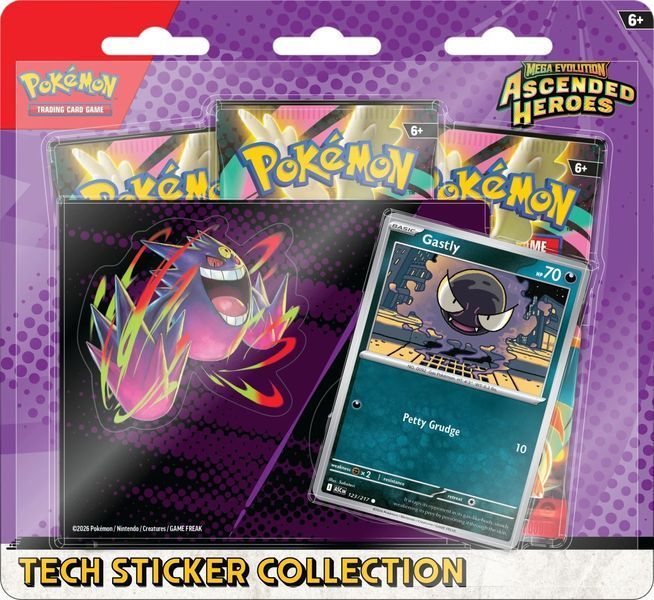 Mega Evolution &mdash; Ascended Heroes Tech Sticker Collection 55551111222 фото