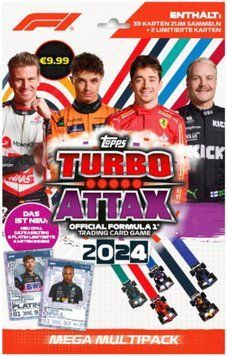 Mega Multipack F1 Turbo Attax 2024 Cards 5053307070974 фото