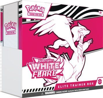 Pokemon Scarlet & Violet - White Flare Elite Trainer Box bl1WL фото