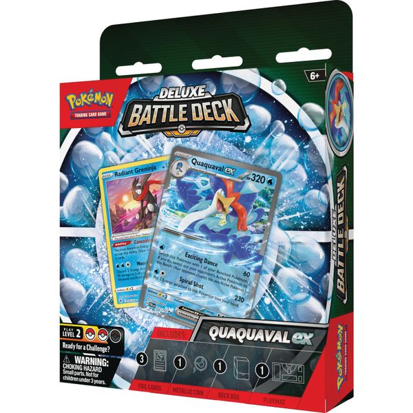 Pokémon TCG: Deluxe Battle Deck - Quaquaval ex 1991750 фото