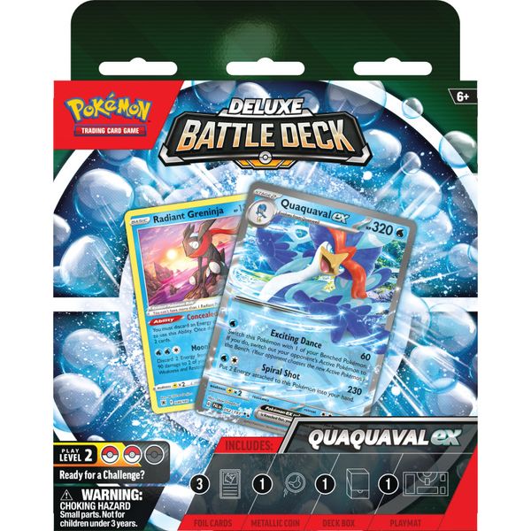 Pokémon TCG: Deluxe Battle Deck - Quaquaval ex 1991750 фото