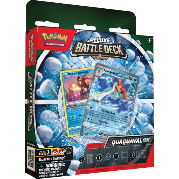 Pokémon TCG: Deluxe Battle Deck - Quaquaval ex 1991750 фото