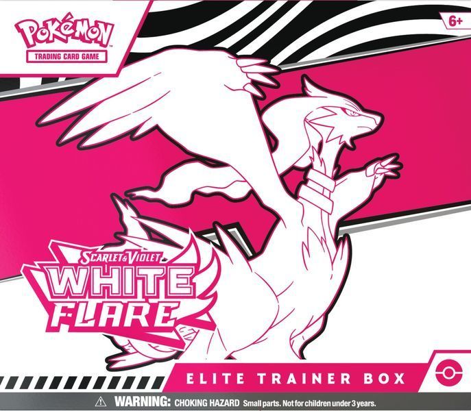 Pokemon Scarlet & Violet - White Flare Elite Trainer Box bl1WL фото