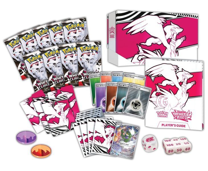 Pokemon Scarlet & Violet - White Flare Elite Trainer Box bl1WL фото