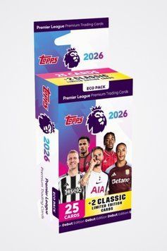 Blister Eco Pack Premier League 2026 Topps Football Cards 5053307076495 фото