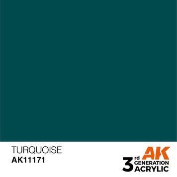 AK Interactive 3G Акрил Бирюзовый 17мл 2370695 фото