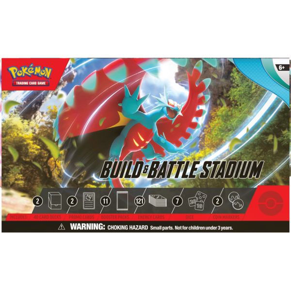 Pokémon TCG: Paradox Rift - Будуйте та воюйте на стадіоні SV03 2923599 фото