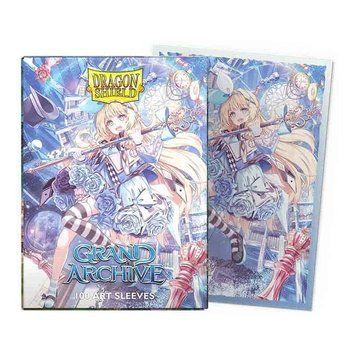 Dragon Shield Standard size License Sleeves - Alice, Golden Queen (100 Sleeves) 1179440 фото