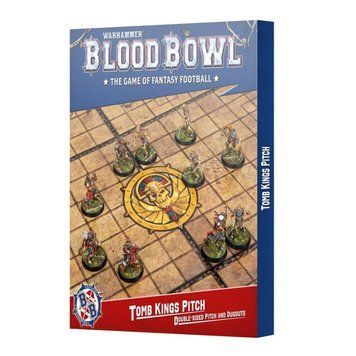 Blood Bowl: Tomb Kings Pitch: Double-sided Pitch and Dugouts Set 1627974 фото