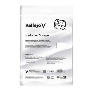 Vallejo: 2 Reusable hydration sponges (220 x 140 mm) 3049201 фото