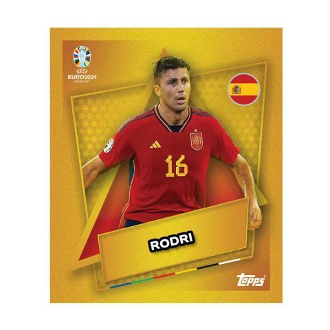 Sachets of 10 EURO 2024 stickers 5053307068377 фото