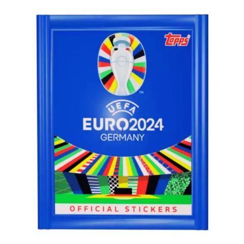 Sachets of 10 EURO 2024 stickers 5053307068377 фото