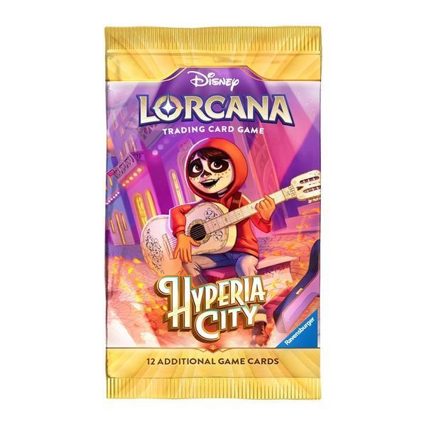 Disney Lorcana TCG: Hyperia City &ndash; Booster Pack EN  Disney Lorcana TCG: Hyperia City &ndash; Booster Pack EN фото