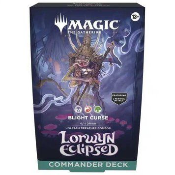 MTG: Lorwyn Eclipsed Commander Deck: Blight Curse 1478602 фото