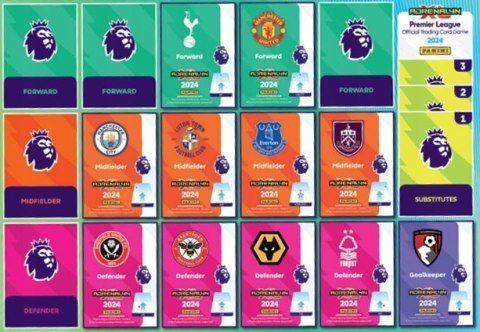 Premier League 2024 Football Card Album Starter Mega Set 8051708000245 фото