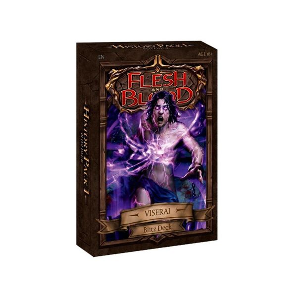 Бліц-колода Flesh & Blood TCG: History Pack 1 - Viserai 2500235 фото