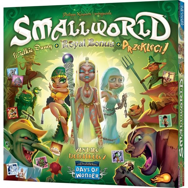 Small World: Expansion Pack 2 - Grande Ladies + Royal Bonus + Damned! 2702771 фото