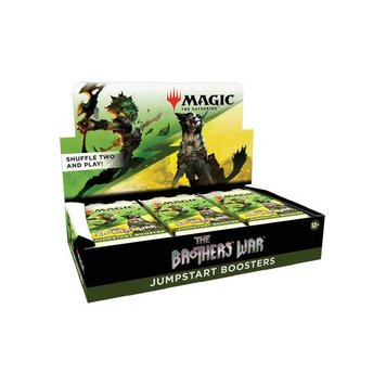 MTG: Brothers' War - Jumpstart Booster Box (18) + купити промо-картку Box 4915957 фото