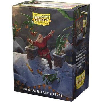 Dragon Shield Standard size Brushed Art Sleeves - Christmas 2025 (100 Sleeves) 8204919 фото