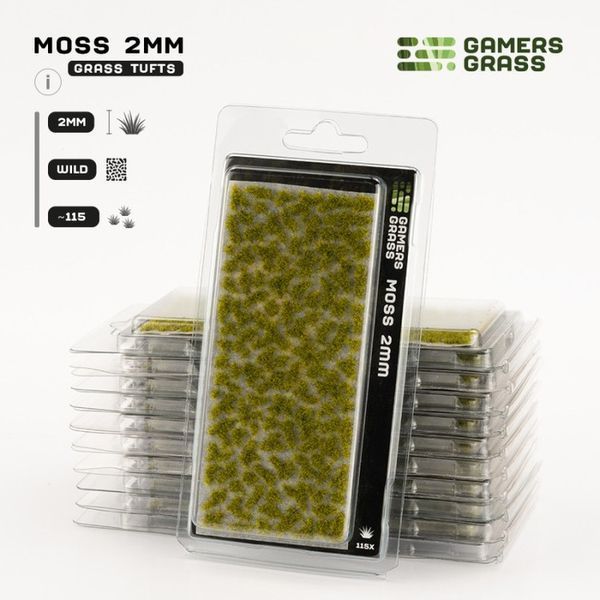 Gamers Grass: Grass tufts - 2 mm - Moss Tufts (Wild) 3124671 фото