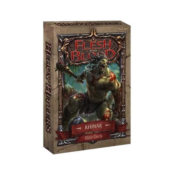 Flesh & Blood TCG: Heavy Hitters Blitz Deck - Rhinar 3377187 фото