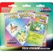 Pokémon TCG: Prismatic Evolutions - НАБІР технічних наклейок (Leafeon, Glaceon, Sylveon) 2966885 фото 3