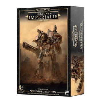 Legions Imperialis: Warlord Titan with Volkite Destructor and Macro-Gatling Blaster 3326631 фото