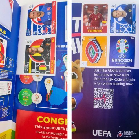 EURO 2024 Germany Sticker Album 9772720226473 фото