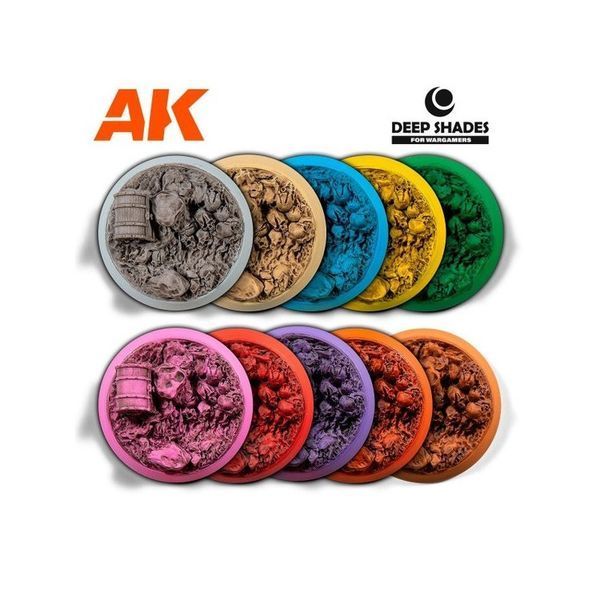 AK Interactive Deep Shades Hazel Brown 30ml 1342228 фото